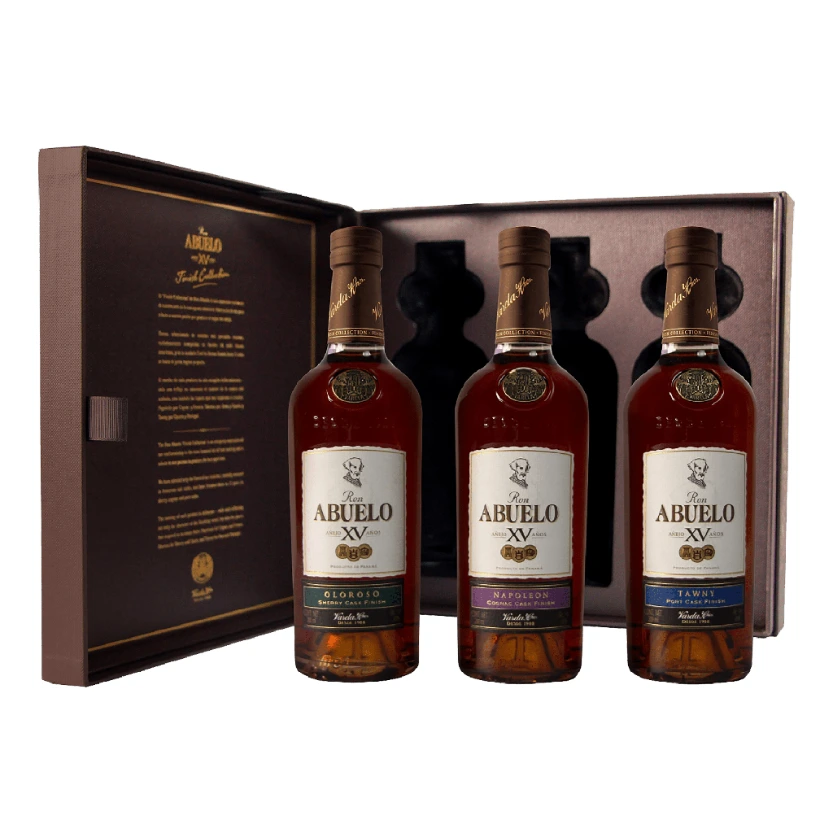 Rum Abuelo 15 Collection Set 3 x 20cl