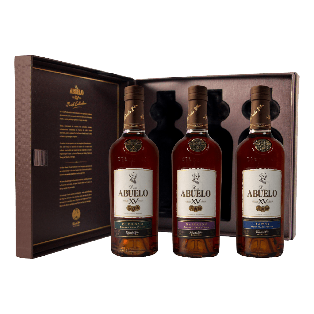 Rum Abuelo 15 Collection Set 3 x 20cl