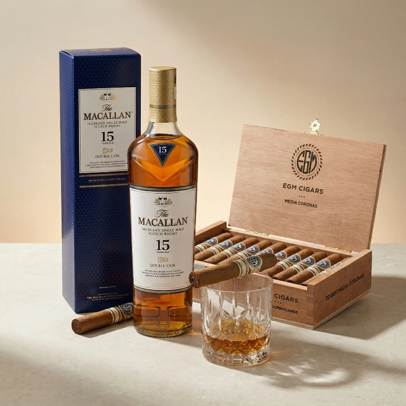 Macallan 15 & EGM Media Corona