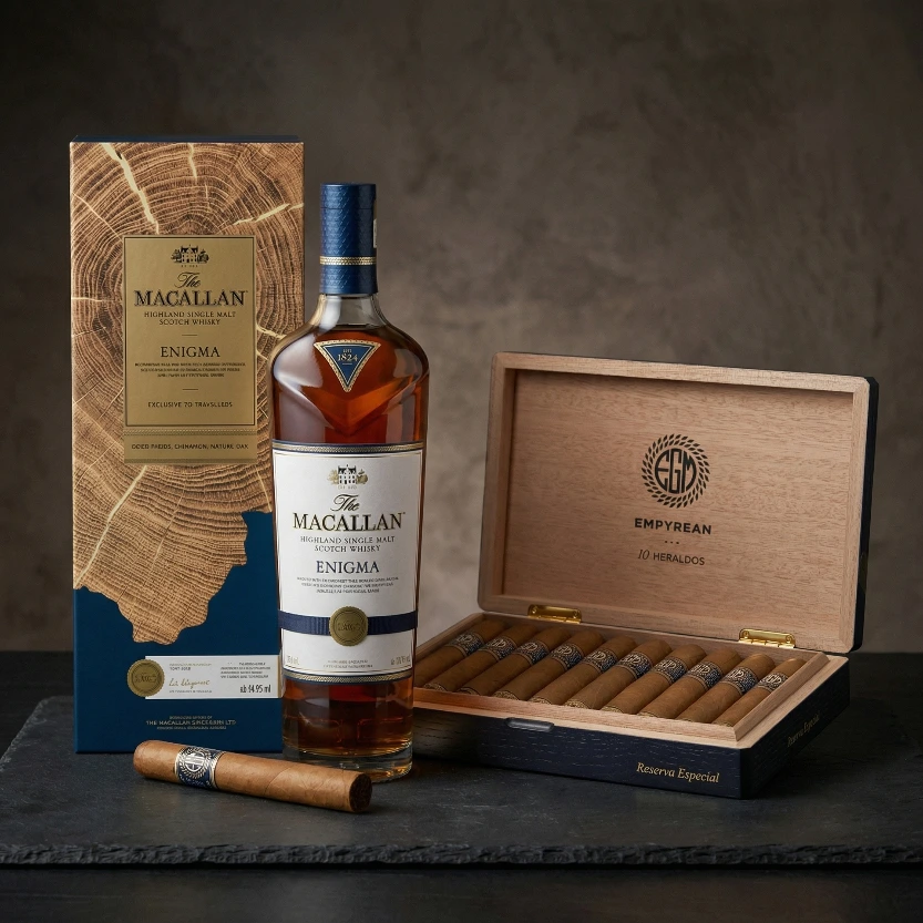 Macallan Enigma & EGM Empyrean Heraldos