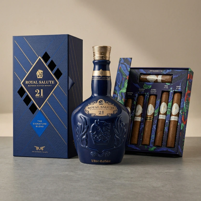 Chivas Royal Salute 21 & The Château Diadem Conviction Sampler