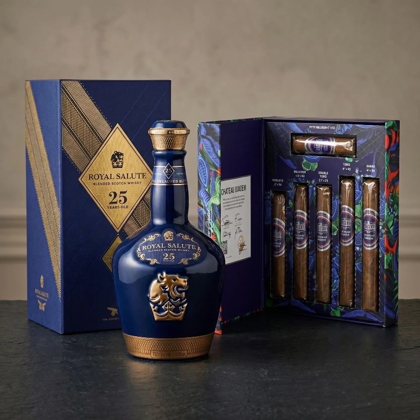 Chivas Royal Salute 25 & The Château Diadem Conviction Sampler