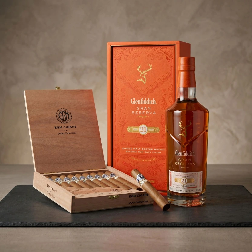 Glenfiddich Gran Reserva 21 & EGM Tasting Box