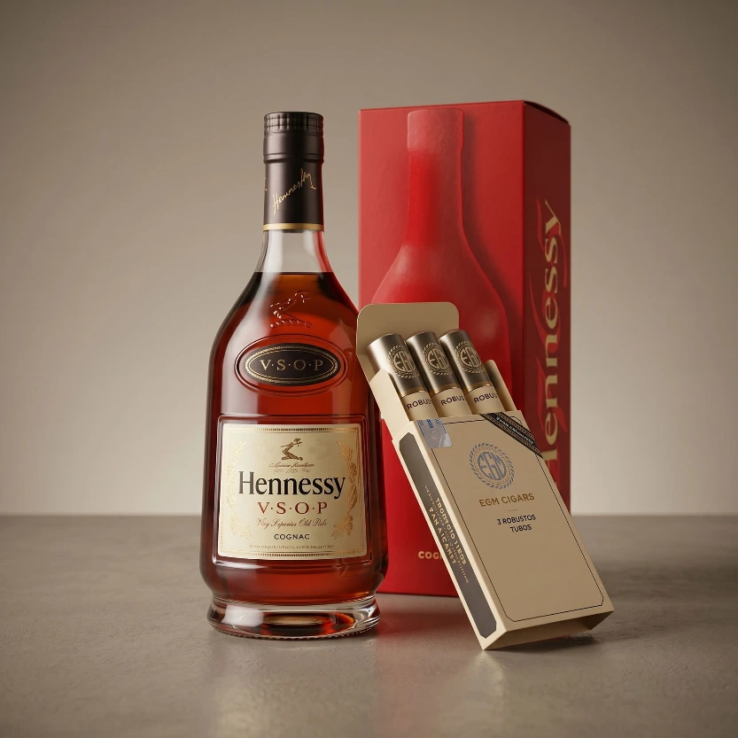 Hennessy VSOP & EGM Robusto Tubes