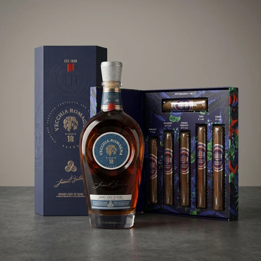 Vecchia Romagna Riserva 18 & The Château Diadem Conviction Sampler