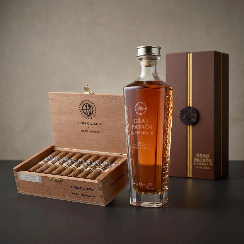 Gran Patrón Piedra & EGM Media Corona
